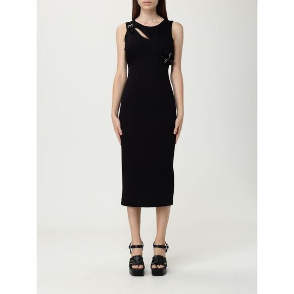 Versace Jeans Couture Dress Woman Black - Picture 1 of 3